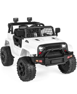12V Kids Ride On Truck Car w/ Parent Remote Control, Spring Suspension, LED Lights