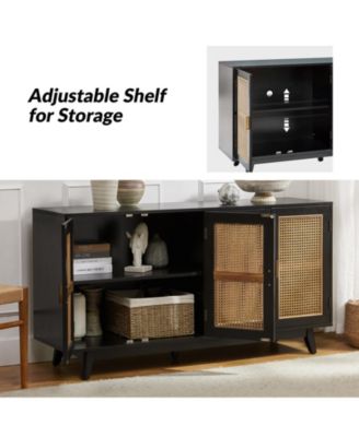Byblis Rattan TV Stand for TVs up to 65"