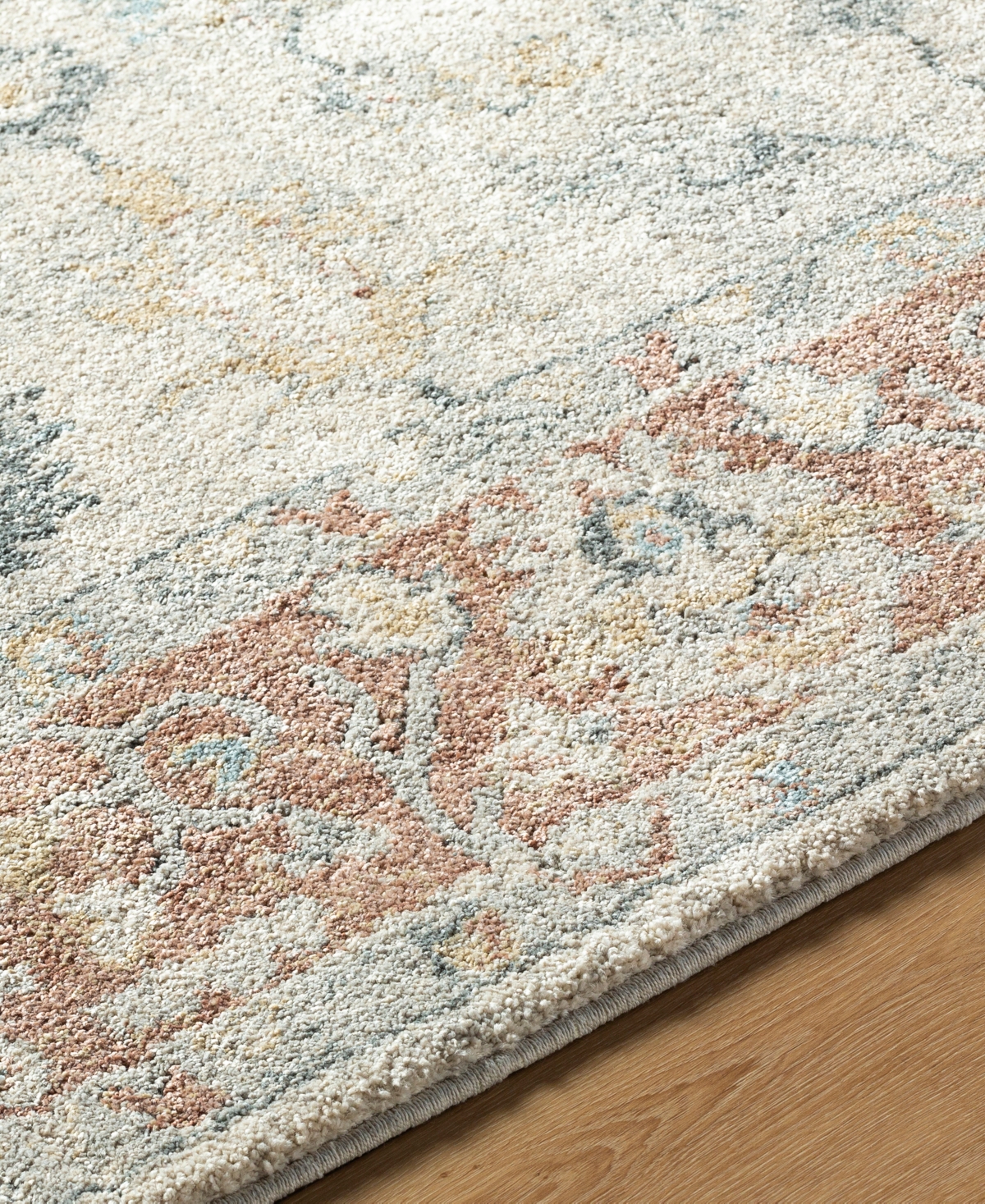 Livabliss Avellino 528071 7'10"x10' Area Rug In Beige,rose