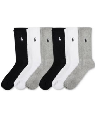 Women's 6-Pk. Cushion Crew Socks