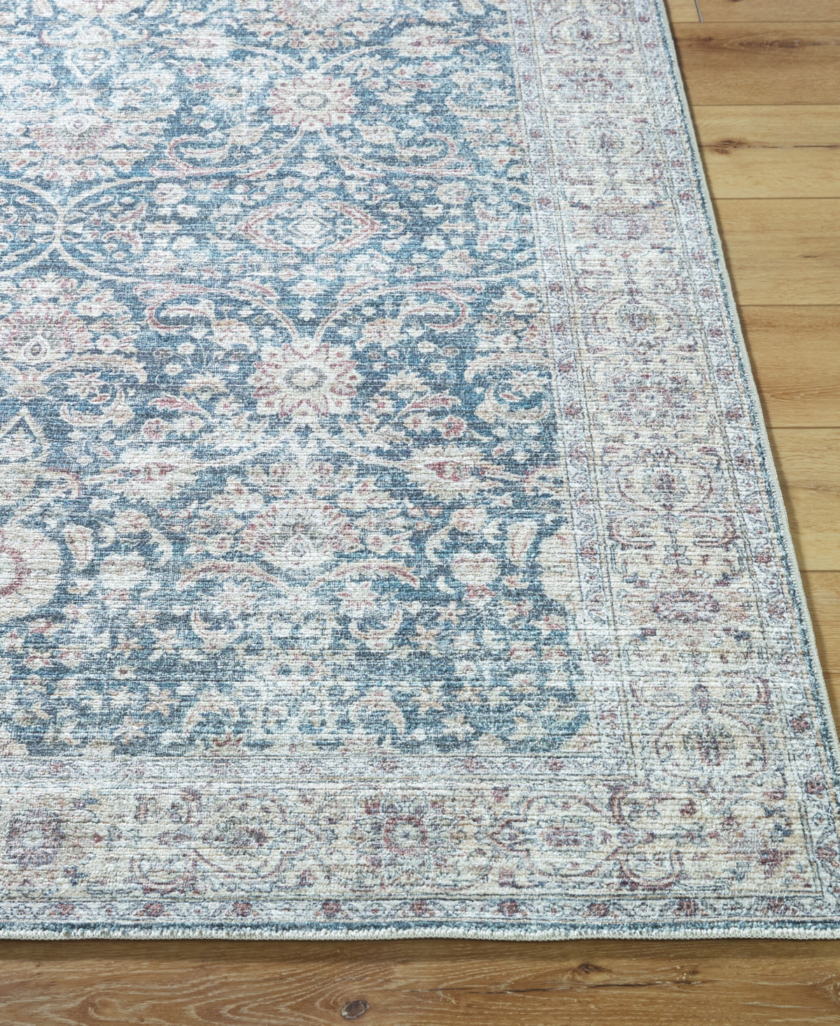 Livabliss Mary Vvmr-2300 3'10"x5'7" Area Rug In Beige,blue