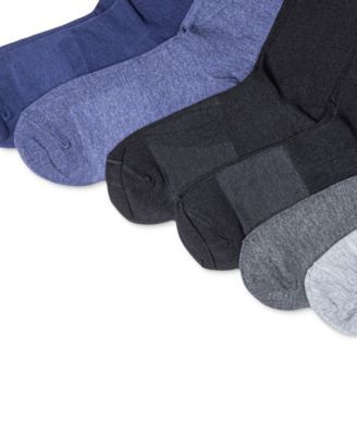 Women's 6 Pack Roll-Top Trouser Socks