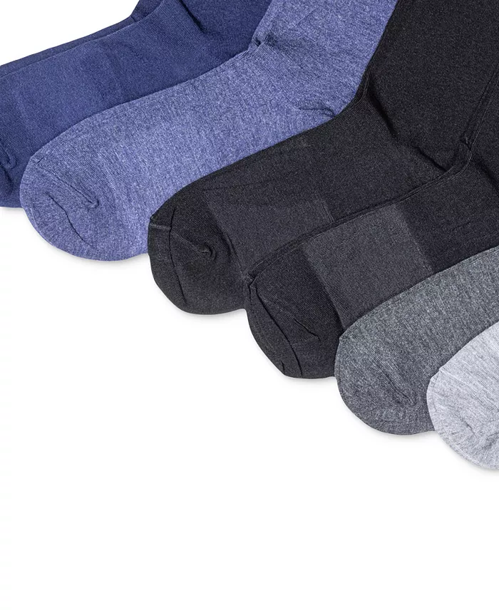 Women's 6 Pack Roll-Top Trouser Socks - thumbnail 3