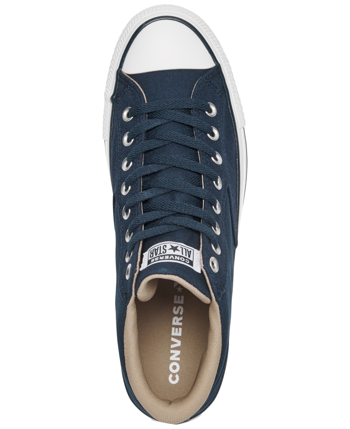 Converse Men's Chuck Taylor All Star Mid Malden Street Casual Sneakers from Finish Line -White