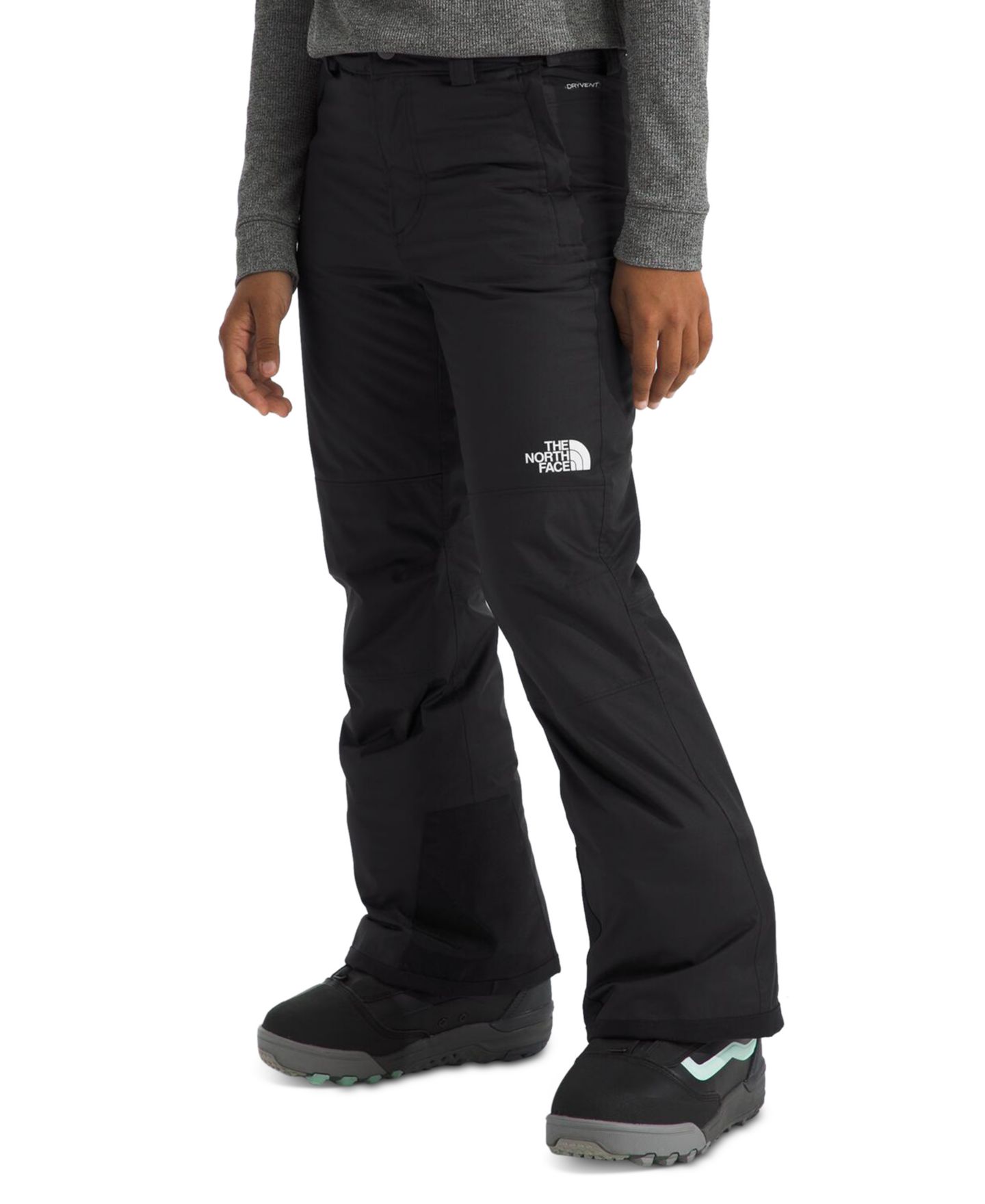 Брюки The North Face Freedom Insulated Pants для девочек, цвет: Чёрный — фото 3