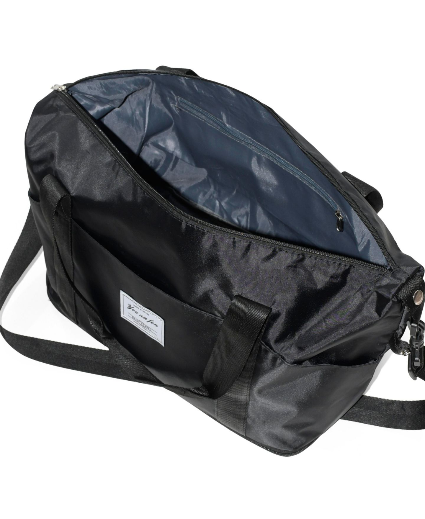 Женская сумка Nicci Ladies Weekender Duffel Expandable, цвет: Чёрный — фото 4