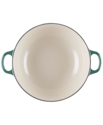 Holly Collection Enameled Cast Iron 4.5-Quart Traditional Chef's Oven with Lid