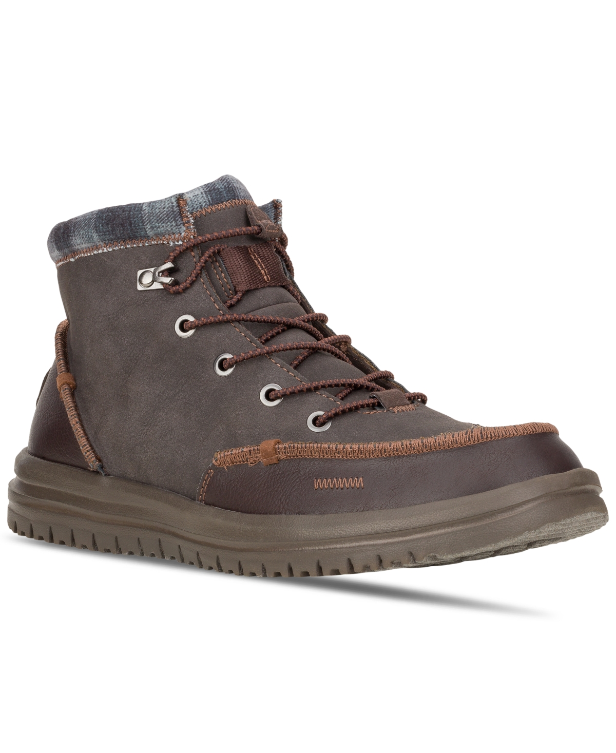 HEY DUDE MEN'S BRADLEY CLASSIC CASUAL BOOTS FROM FINISH LINE 