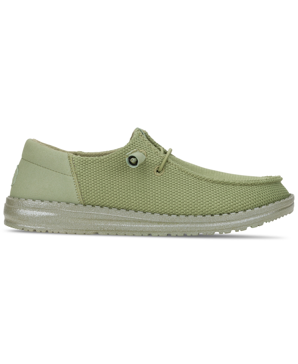 Hey Dude Women's Wendy Funk Mono Casual Sneakers From Finish Line In Olive Green