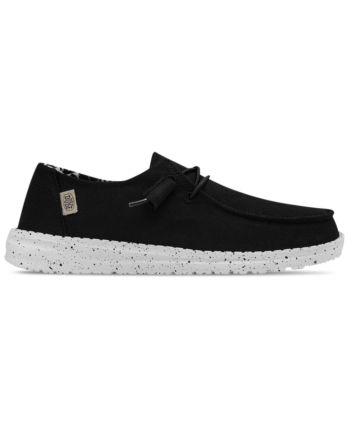 Hey Dude Womens Wendy L Casual Shoe - Medium Width In Black In Black