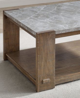 Libby 48" Wood Cocktail Table