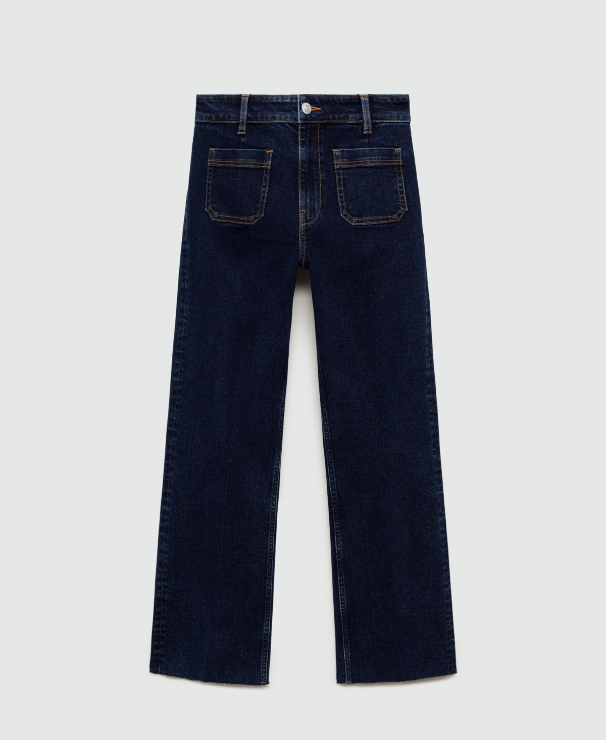 Mango Women's Medium Rise Alex Slim Fit Jeans