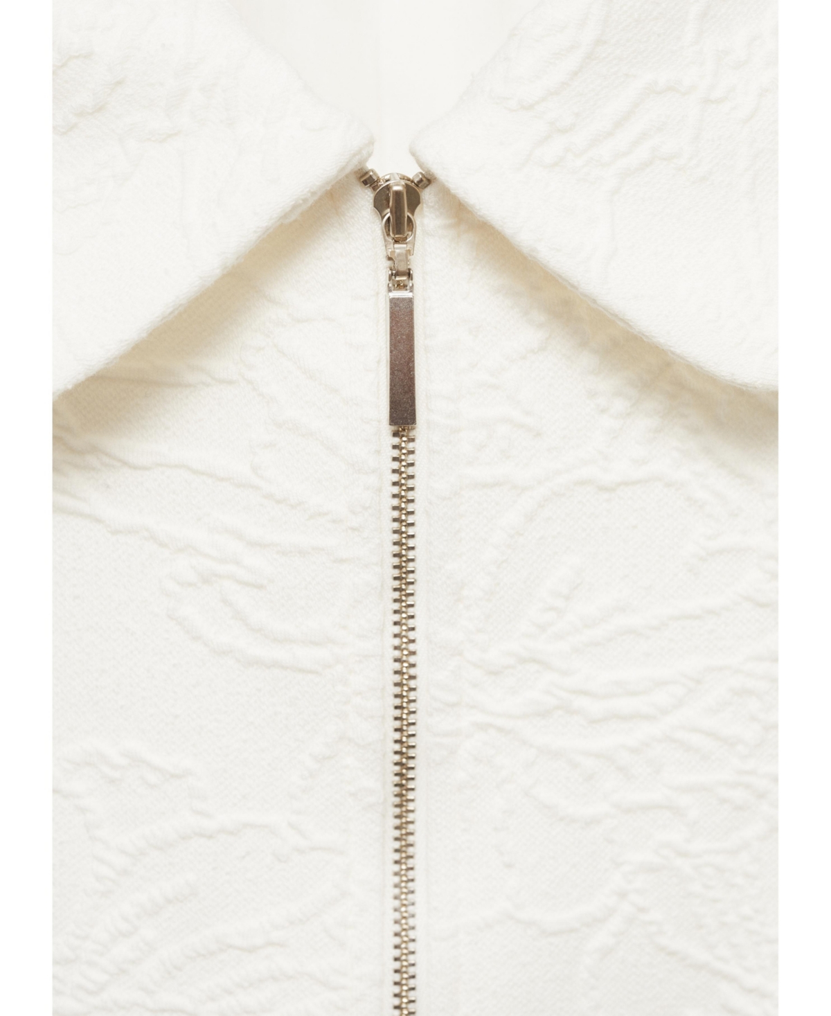 Mango Women's Textured Cotton-Blend Jacket