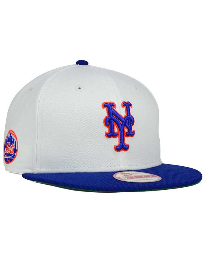 New Era New York Mets 2 Tone Link Cooperstown 9FIFTY Snapback Cap - Macy's