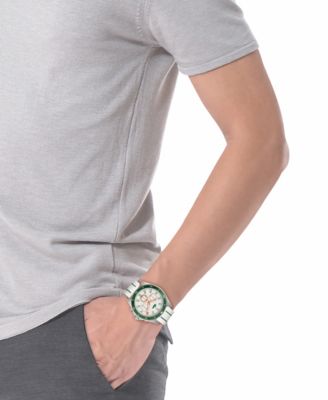 Men's Mainsail White Silicone Watch 43mm