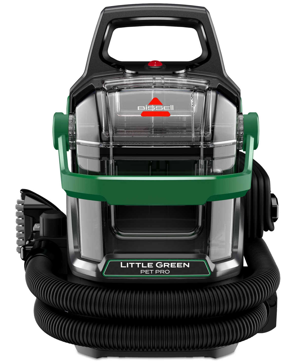 Bissell Little Green Pet Pro Portable Carpet Cleaner In Black With Green Accents