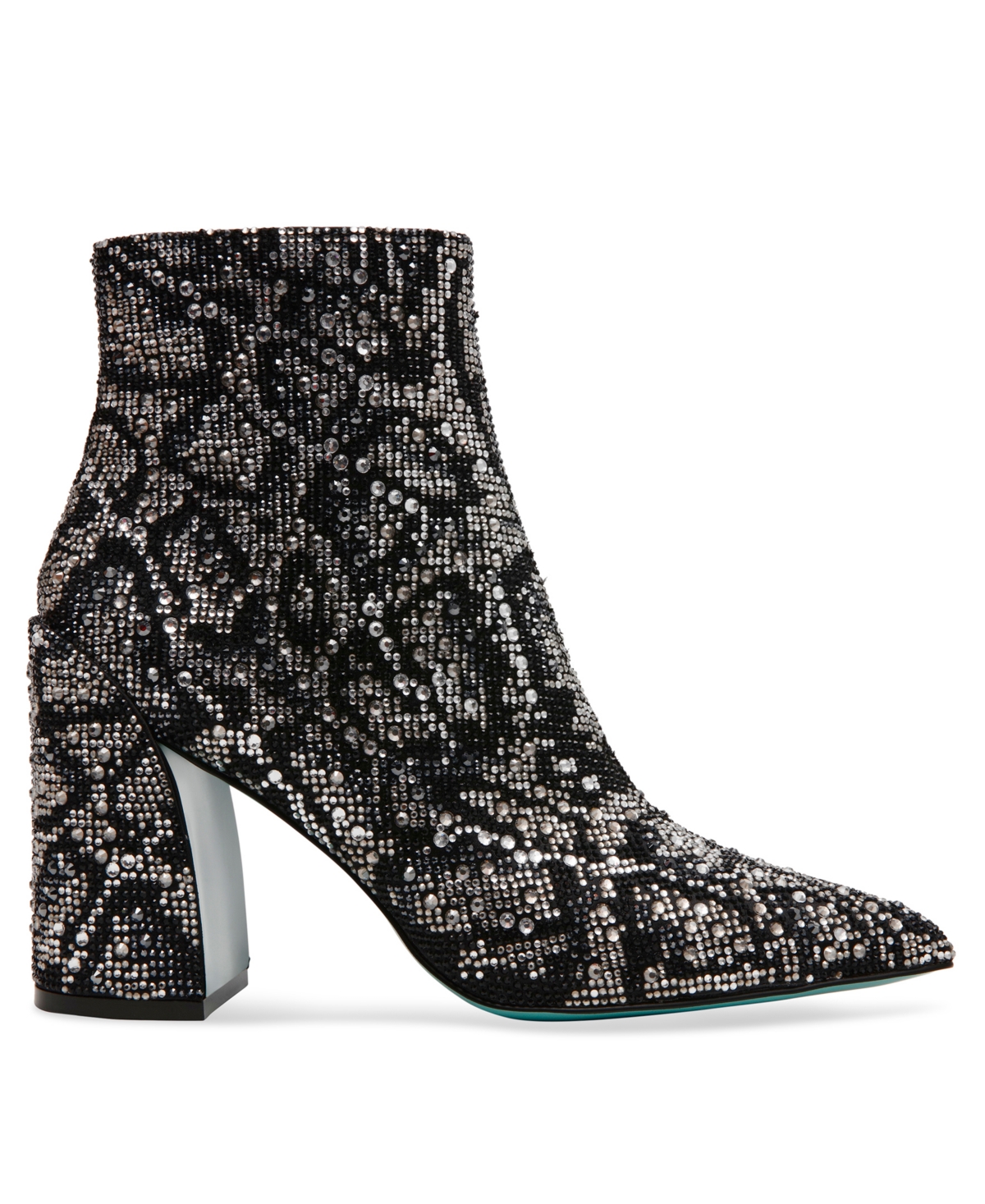 Betsey Johnson Kris Rhinestone Booties