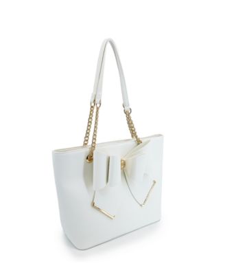 Aubrey Bow Large Tote Bag