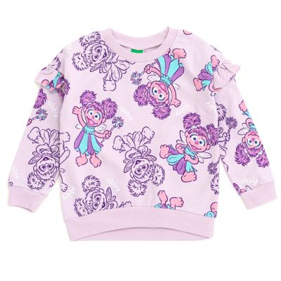 Baby Girls French Terry Sweatshirt and Pants Outfit Set