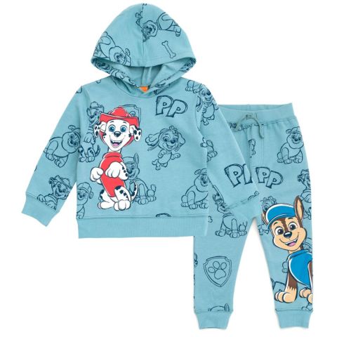 Детский комплект Paw Patrol Toddler Boys 2-Piece Fleece Hoodie and Pants Set, цвет: Синий