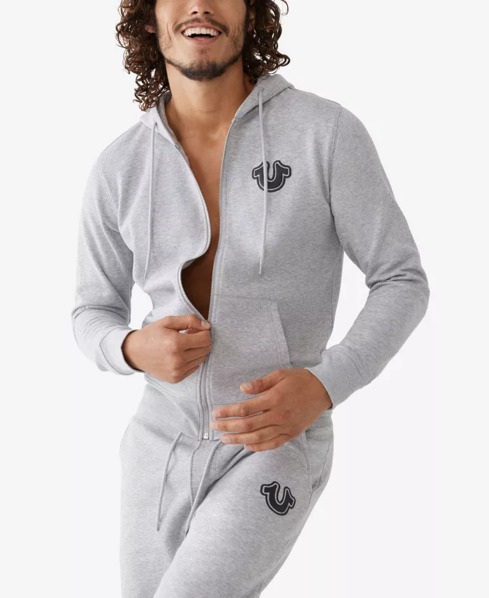 Men's Core Zip-Front Logo Hoodie - thumbnail 6