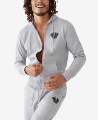 Men's Core Zip-Front Logo Hoodie