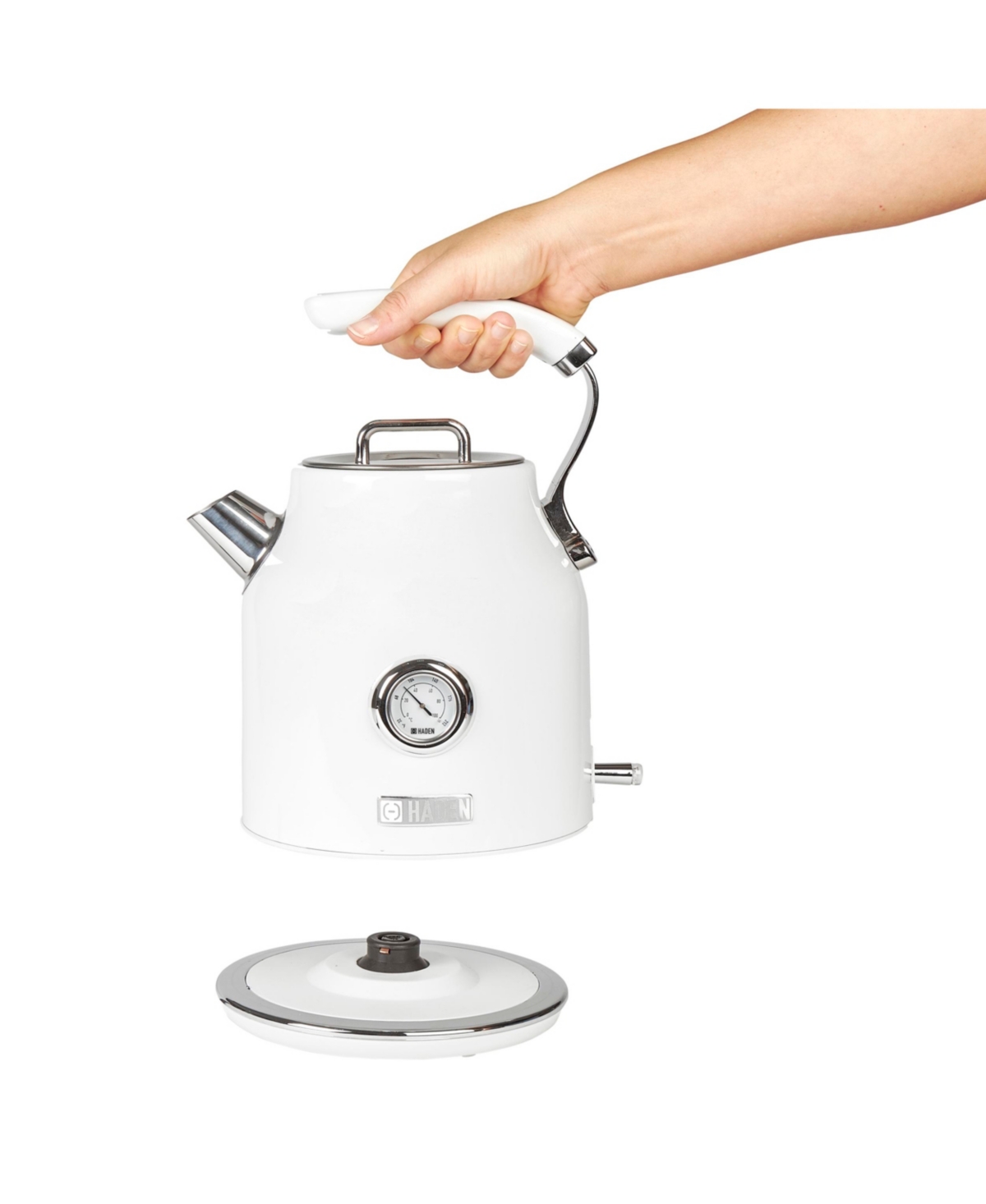 Haden Dorset 1.7 L-7 Cup Electric Cordless Kettle -Chrome