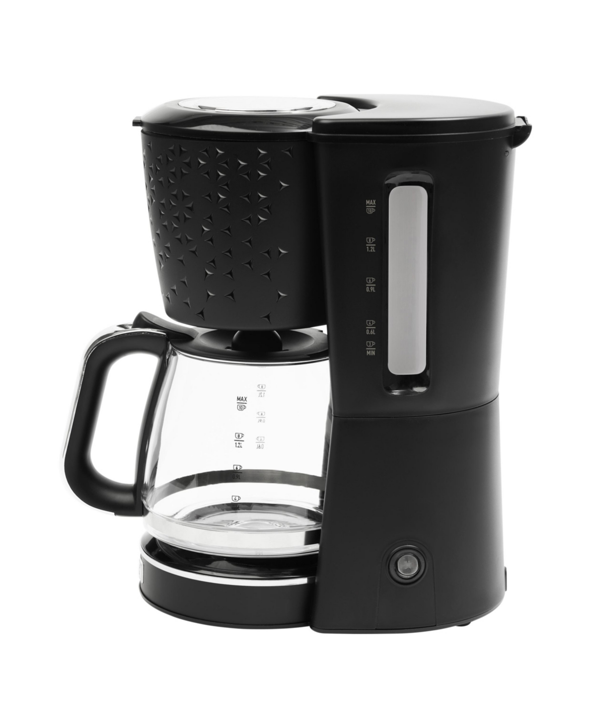 Haden Starbeck 10 Cup Drip Coffee Maker In Black,chrome