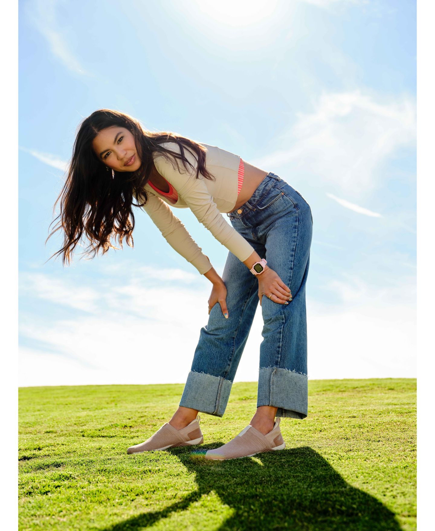 Женские кроссовки Ryka Echo Knit Slip On, цвет: Чёрный, вариант 1 — фото 9