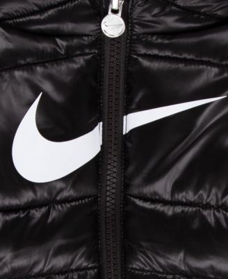 Nike Baby Boys Hooded Swoosh Snowsuit - Macy's