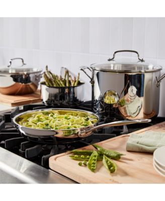 Chefs Classic Stainless 17-Pc. Cookware Set