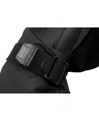 Men's Waterproof Snow Gloves Zipper Pockets Winter Sport Mittens