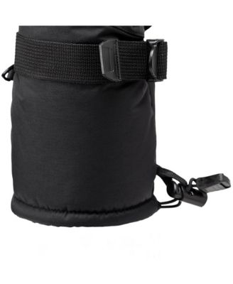 Men's Waterproof Snow Gloves Zipper Pockets Winter Sport Mittens