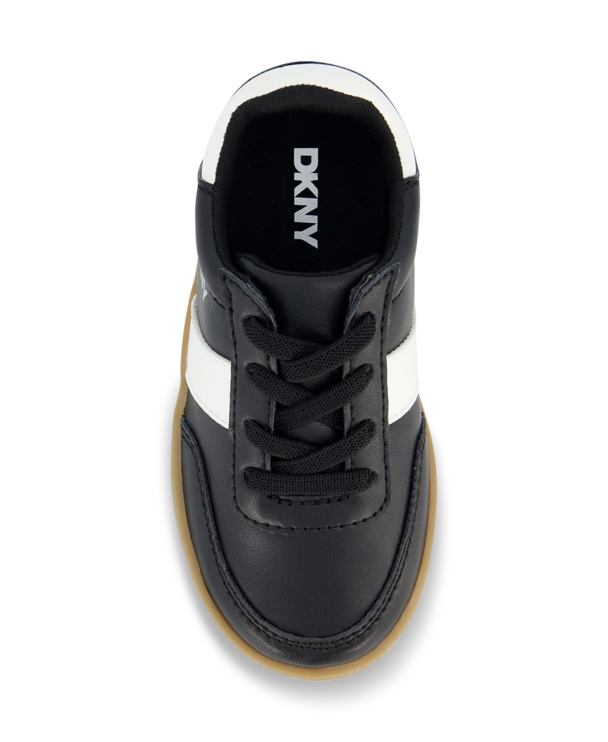 Dkny Little And Big Boys Dylan Damian Low Top Sneaker In Black