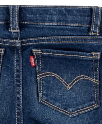 Infant Girls Sparkle Crew and Jeans, 2-Piece Set