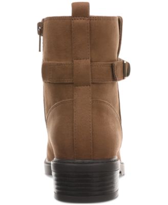 Women's Becca Memory Foam Buckled Booties, Created for Macy's
