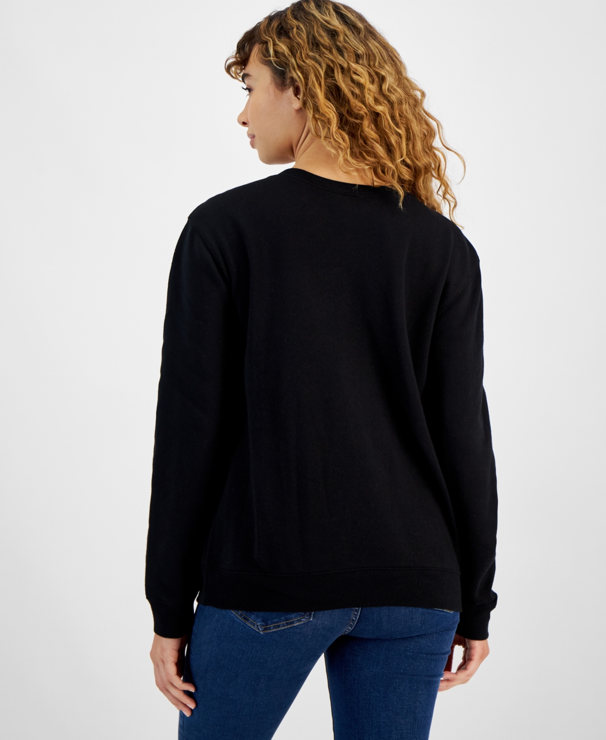 Love Tribe Juniors' Mean Girls Burn Book Graphic Sweatshirt