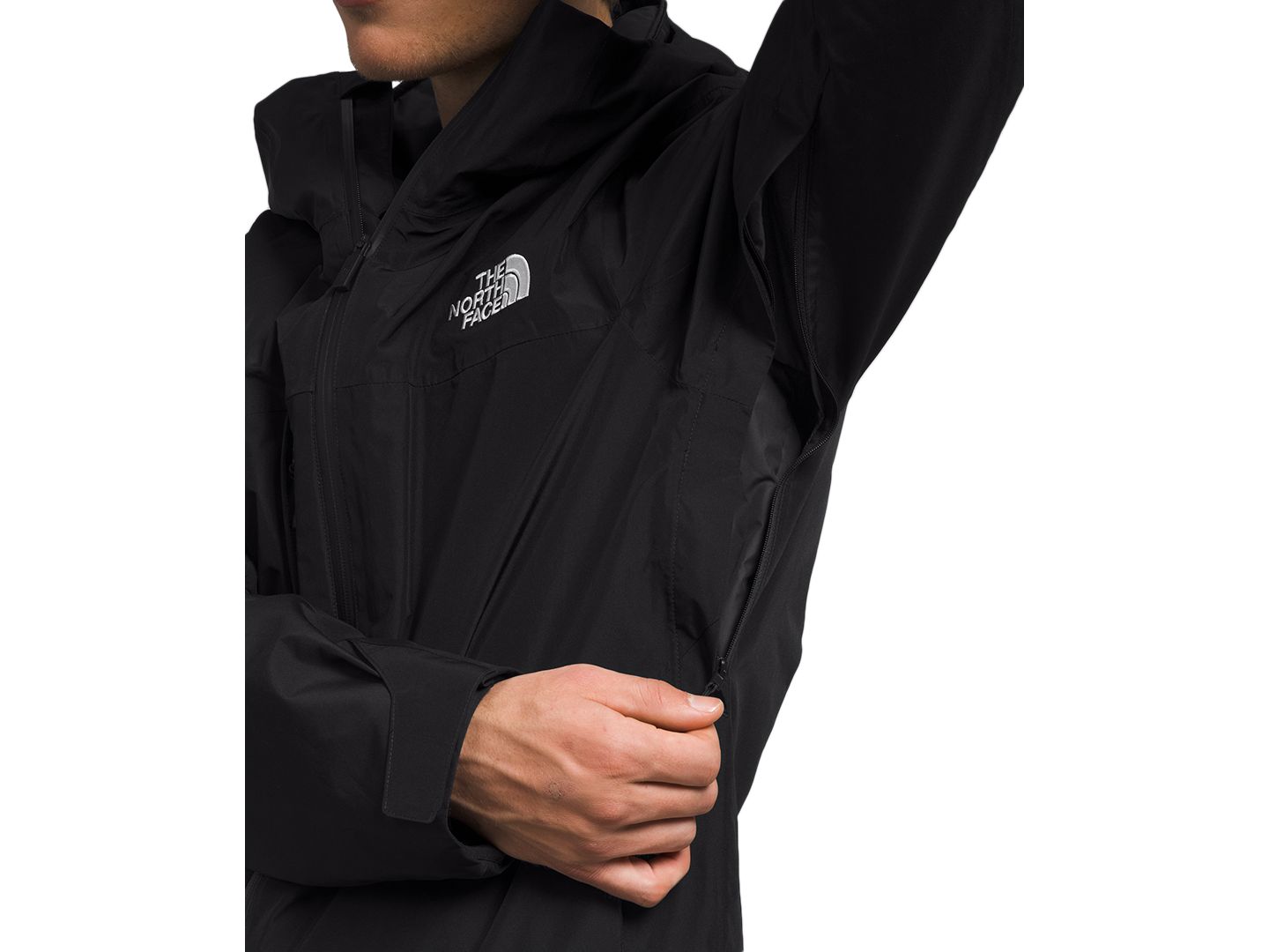 Мужская куртка The North Face ThermoBall Eco Snow Triclimate, цвет: Чёрный — фото 5