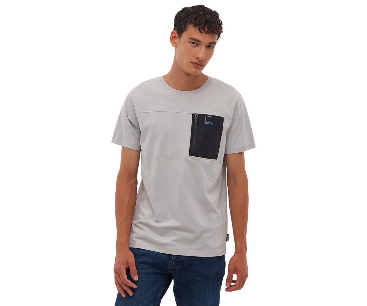 Bench Dna Men's Sandbach Chest Pocket T-Shirt