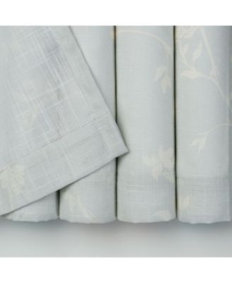 Premium 2-Panel Light Filtering Curtains - Semi Sheer for Living Room, Bedroom, Kitchen - 52" x 108" - Vine Sage