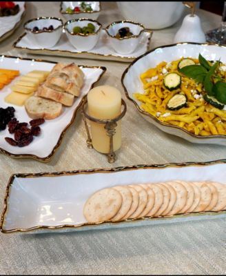 Regency Porcelain Cracker Tray