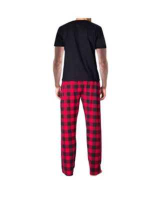 Men's Short Sleeve Knit Pajama Set