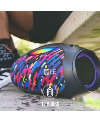 partySPKR XL Bluetooth Wireless Speaker w/ Dynamic LED Lighting