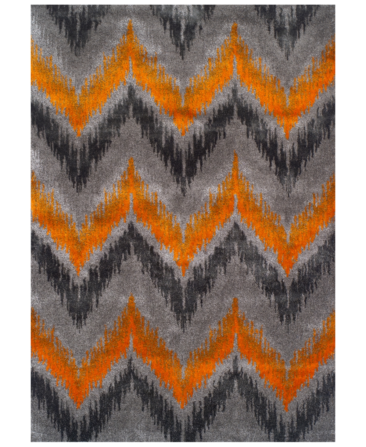 Closeout! D Style Modern Abstracts Chevron 7'10in x 10'7in Area Rug