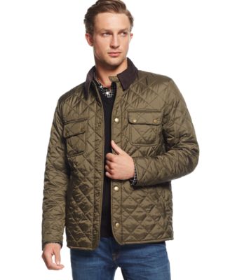 barbour mens jacket macys