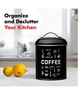 Coffee Fix Metal Canister
