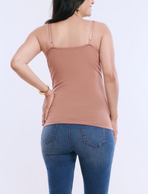 Maternity Clip Down Nursing Tank Top Cami - Motherhood