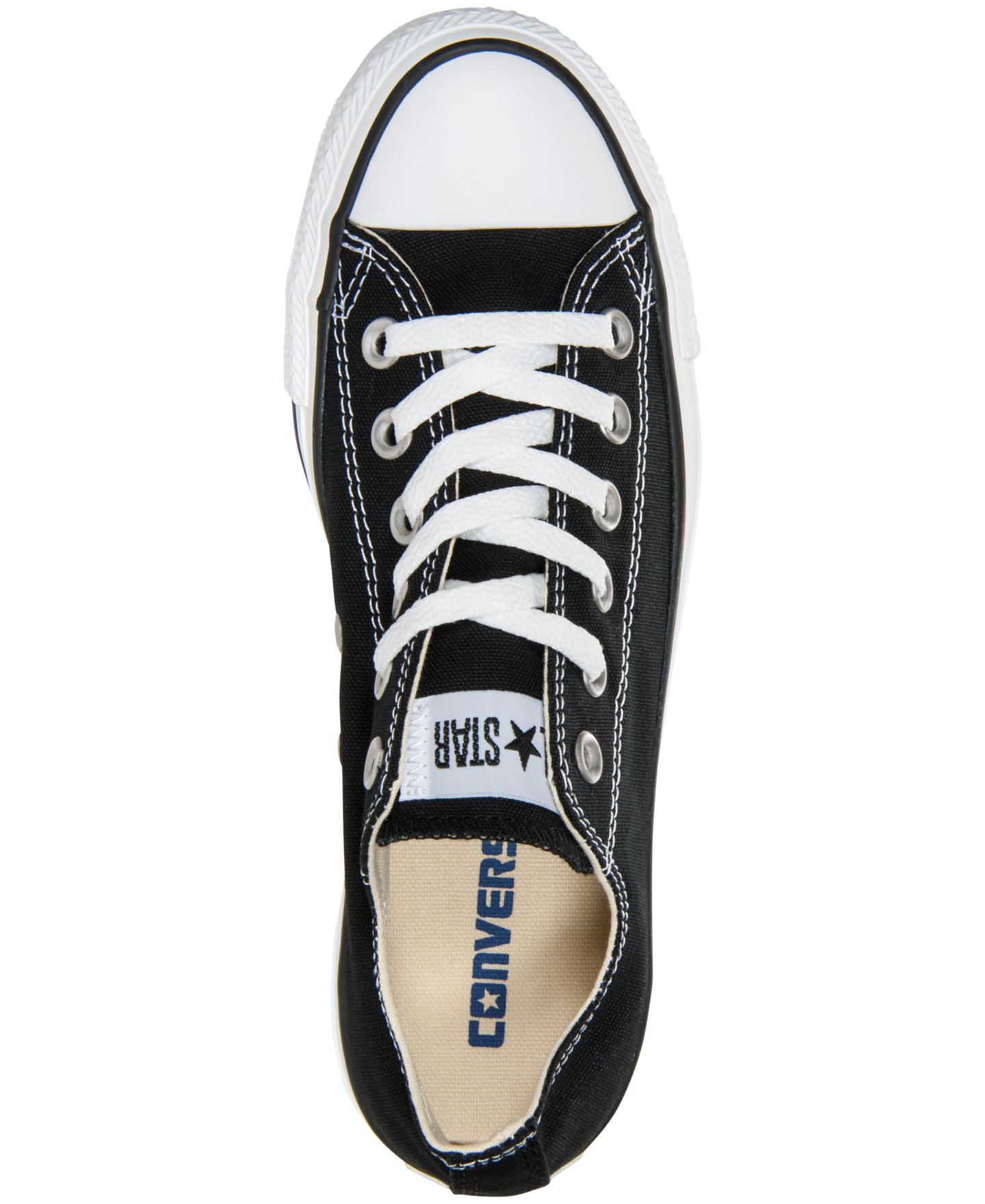 Женские кроссовки Converse Chuck Taylor All Star Ox Casual, цвет: Чёрный — фото 4