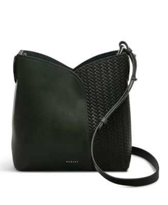 Radley London Cordelia Weave Emboss Medium Open Top Satchel - Macy's