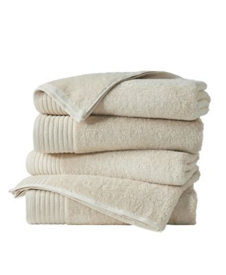 Linery & Co. 100% Featherspun Cotton Quick-Dry 4-Piece Bath Towel Set